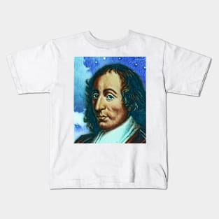 Blaise Pascal Portrait | Blaise Pascal Artwork 7 Kids T-Shirt